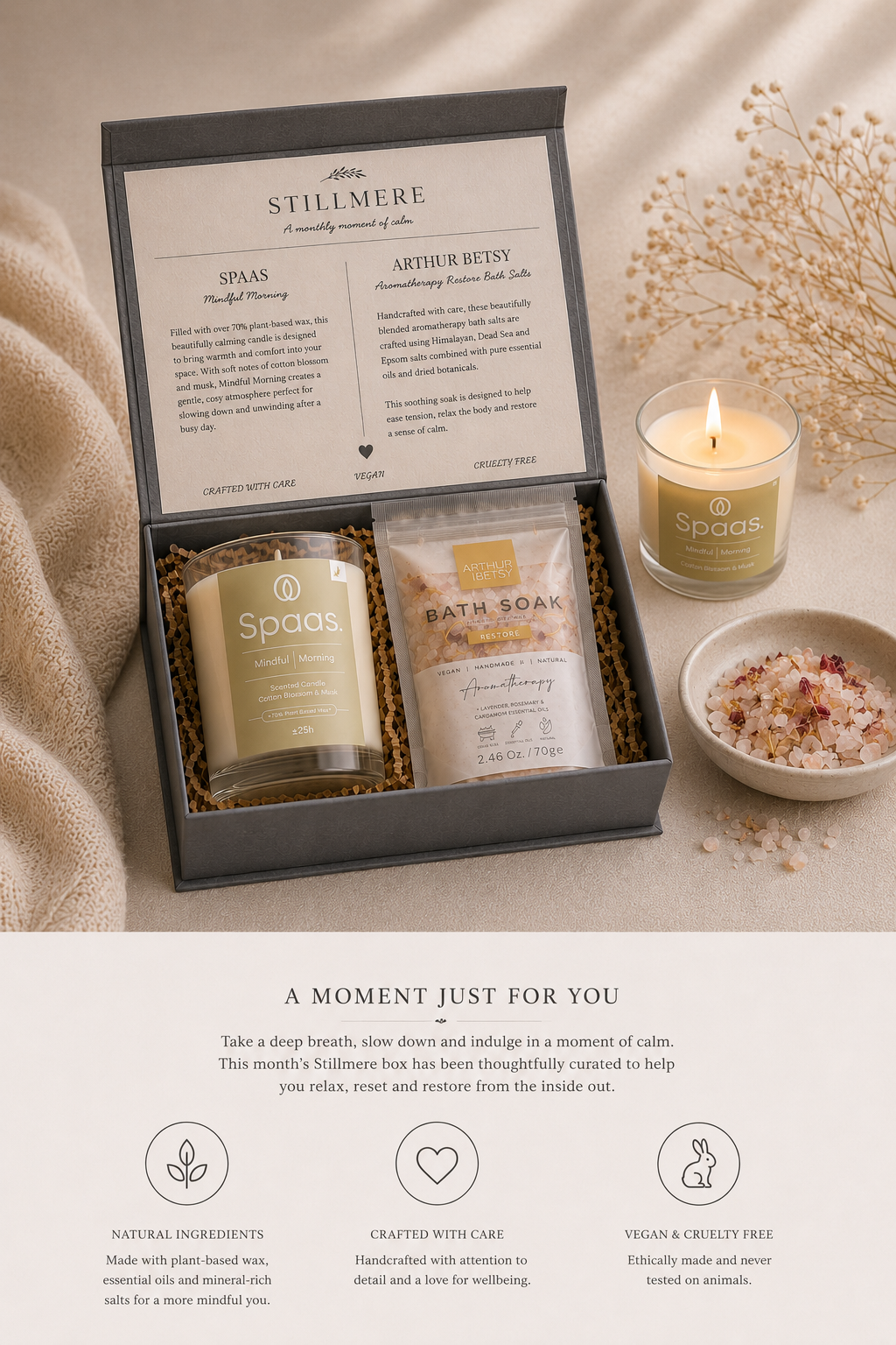 The Stillmere Box — Month 2: Restore & Unwind